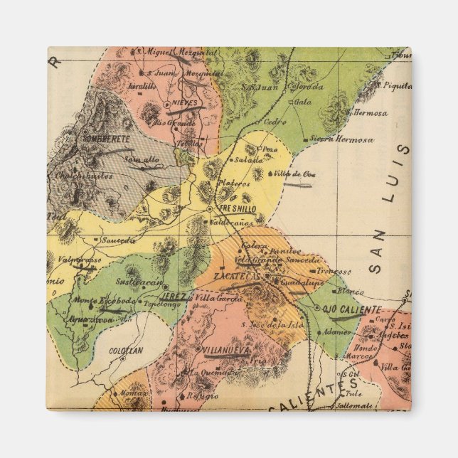 Zacatecas, Mexico Magnet (Front)