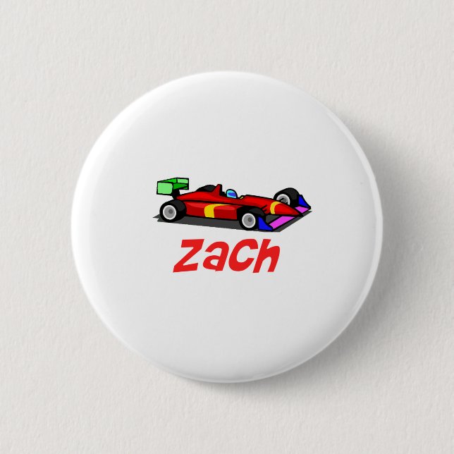 Zach Pinback Button (Front)