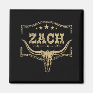 Zach Vintage Design Men Women Kids Magnet