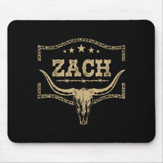 Zach Vintage Design Men Women Kids Mouse Pad
