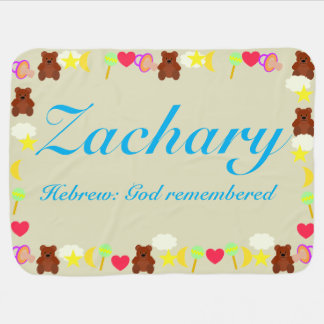 Zachary Baby Blanket Template