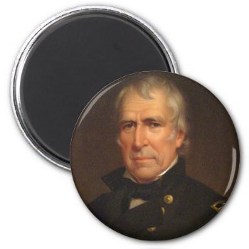 Zachary Taylor 12 Magnet by Incatneato at Zazzle