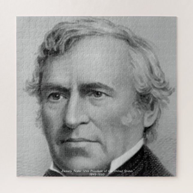 Zachary Taylor 12th President of America. Jigsaw Puzzle (Vertical)