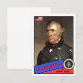 Zachary Taylor Baseball Card (Front/Back)