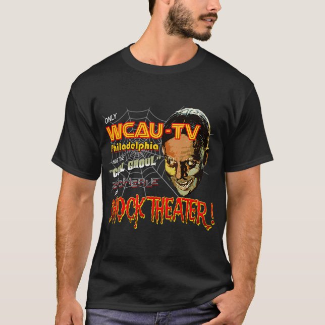 Zacherle the Cool Ghoul family boy girl family fri T-Shirt (Front)