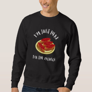 Zacusca Mamaliga Romanian Moldovian Romanian Food Sweatshirt