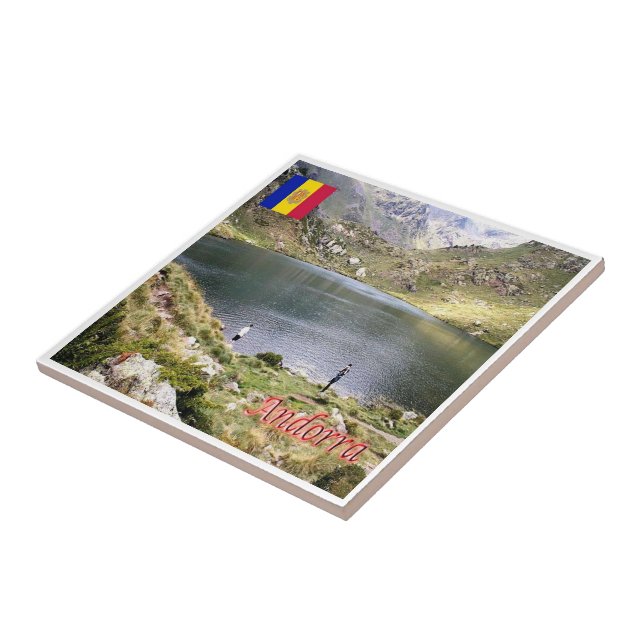 zAD015 ESTANY DE TRISTAINA DE BAIX Andorra Ceramic Tile (Side)