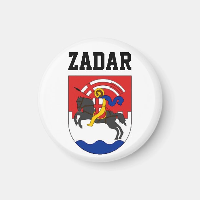 Zadar coat of arms (Croatia) Magnet (Front)