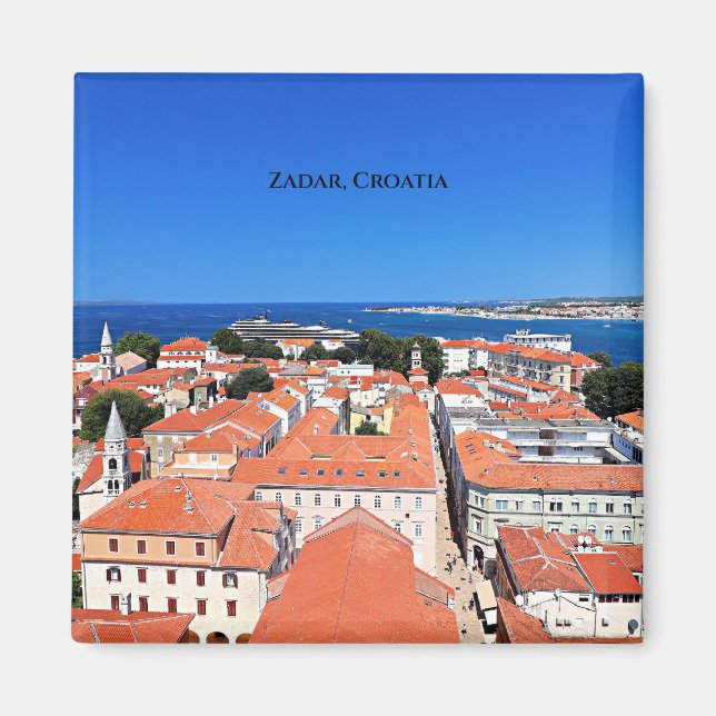 Zadar, Croatia landscape Magnet (Front)