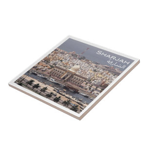 zAE021 SHARJA center city, UAE, The Middle East,  Ceramic Tile