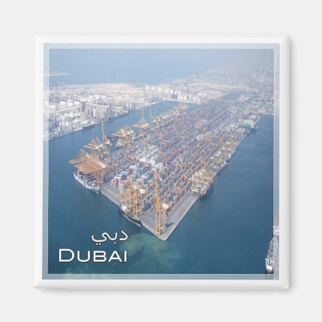 zAE042 DUBAI, Nahen Osten, UAE, The Middle East,  Magnet (Front)