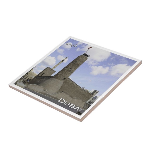 zAE050 DUBAI AL-FAHIDI FORT, UAE, Asia, Ceramic Tile (Side)