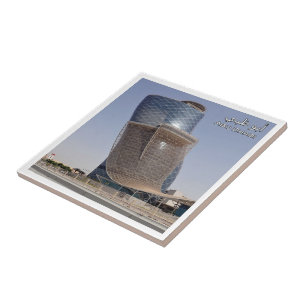zAE057 CAPITAL GATE Abu Dhabi, UAE, Asia Ceramic Tile