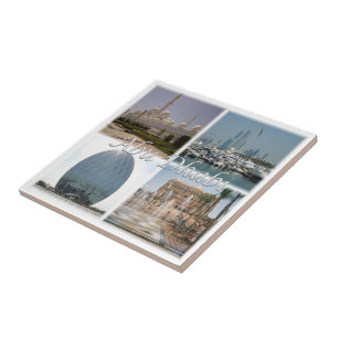 zAE062 ABU DHABI, United Arab Emirates, Ceramic Tile