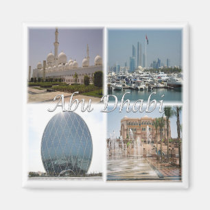 zAE062 ABU DHABI, United Arab Emirates, Fridge Magnet