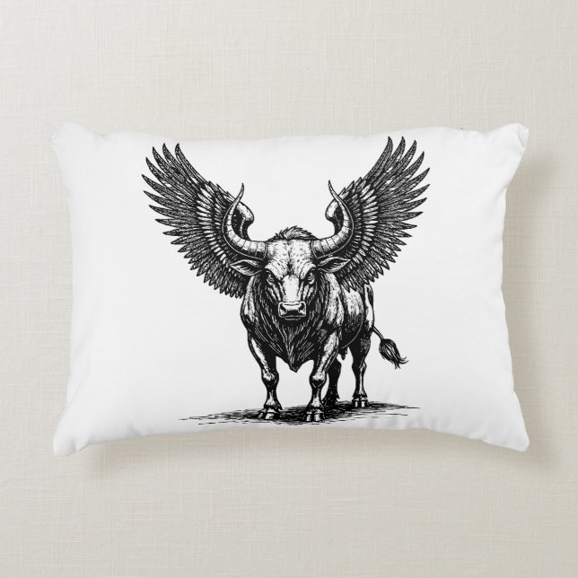 Zagan Unleashed Accent Pillow (Front)