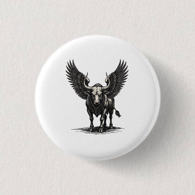 Zagan Unleashed Button (Front)