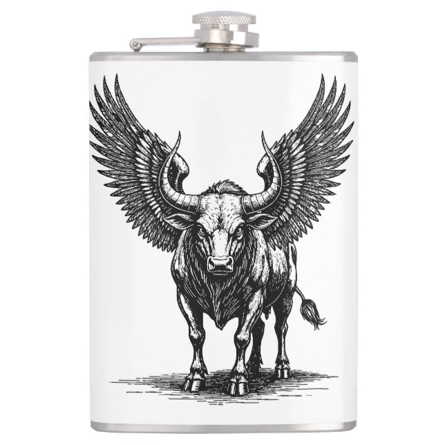 Zagan Unleashed Flask (Front)