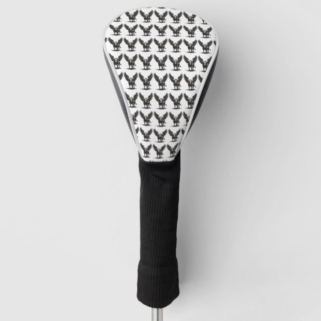 Zagan Unleashed Golf Head Cover (Front)
