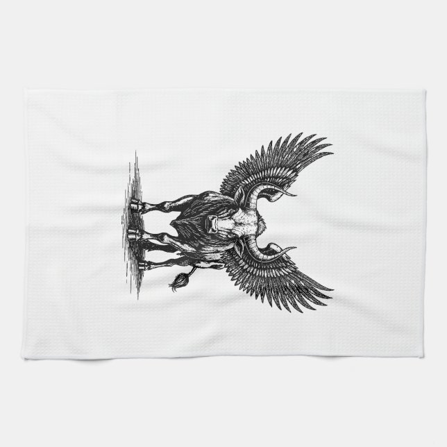 Zagan Unleashed Kitchen Towel (Horizontal)