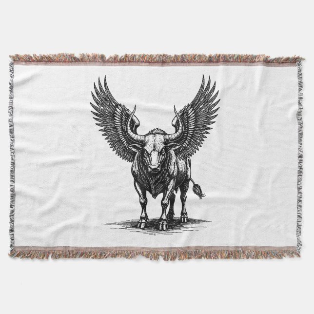 Zagan Unleashed Throw Blanket (Front)