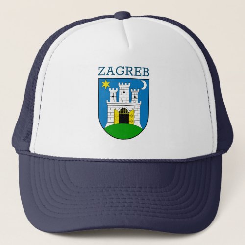 Zagreb Coat of Arms Trucker Hat