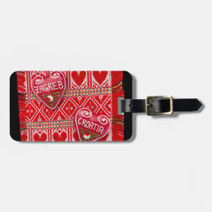 Zagreb Croatia Souvenir Luggage Tag
