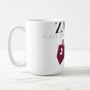 Zaidy Plays Dreidel for Keeps Hanukkah Grandpa Mug