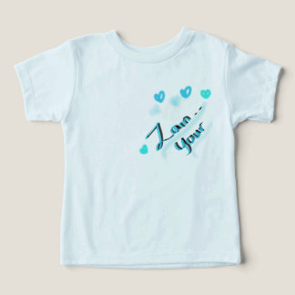 Zain Your – Blue & Black Brush Lettering Love Desi Toddler T-shirt