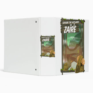 Zaïre african adventure 3 ring binder