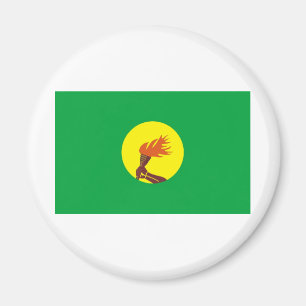 Zaire-Congo flag Magnet