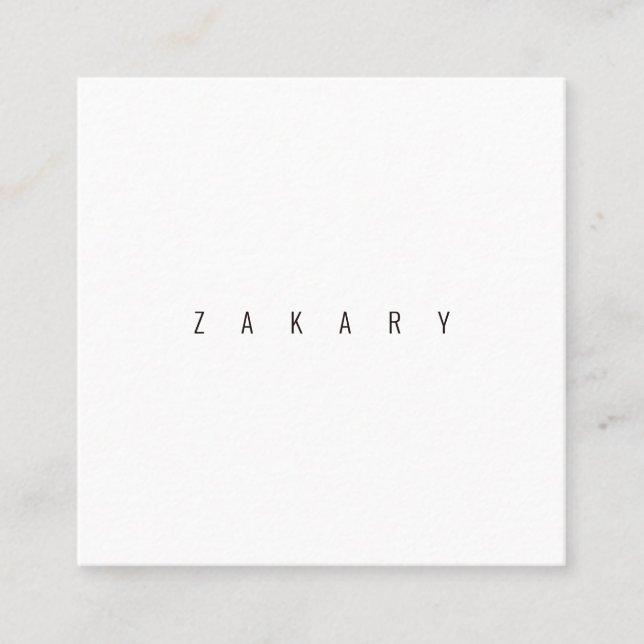 Zak Fan Draft card (Front)