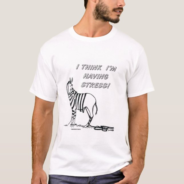 Zak the Zebra T-Shirt (Front)