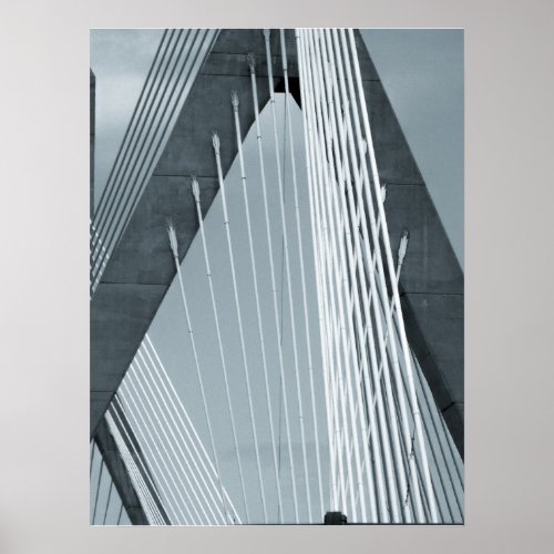 Zakim Bridge Boston Poster
