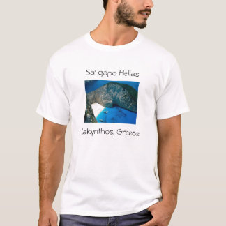 Zakinthos, Ionian Islands, Greece, Sa' gapo Hel... T-Shirt