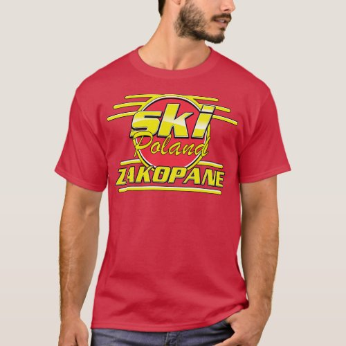 Zakopane Poland Ski T_Shirt