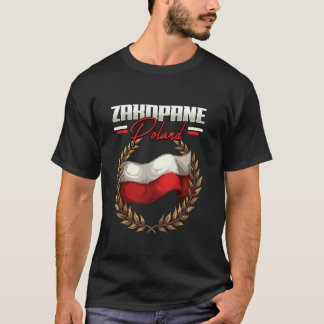 Zakopane Poland Travel Polish Flag Polska T-Shirt
