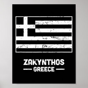 Zakynthos Greece - Ionian Greek Island Zakynthos Poster