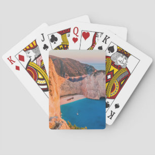 Zakynthos, Greece. Poker Cards