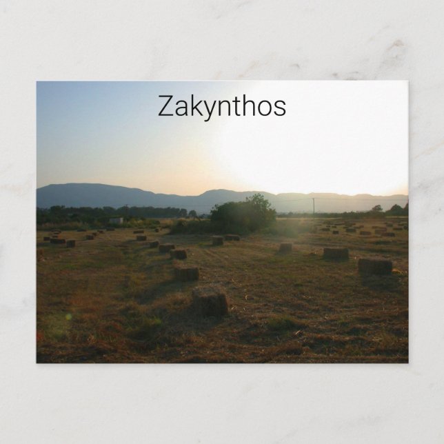 Zakynthos Postcard (Front)