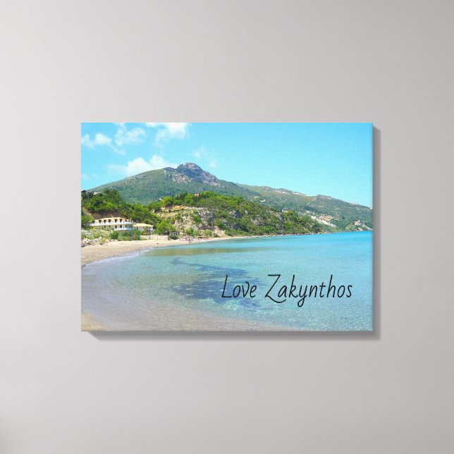 Zakynthos wall canvas print (Front)