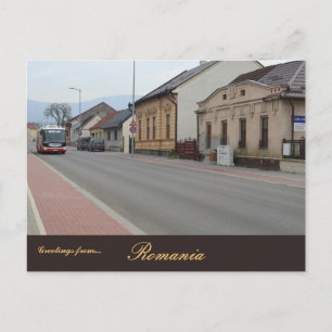 Zalău Romania Postcard