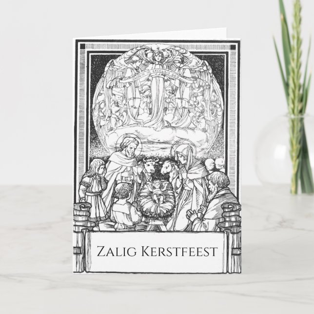 Zalig Kerstfeest Card (Front)