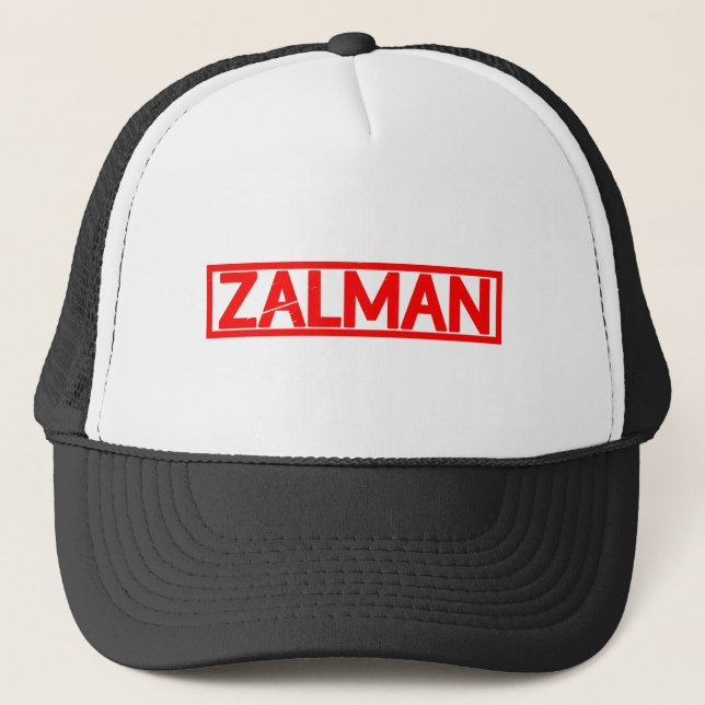 Zalman Stamp Trucker Hat (Front)