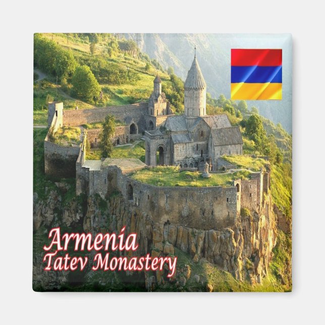 zAM009 SYUNIK Tatev Monastery, Armenia, Fridge Magnet (Front)
