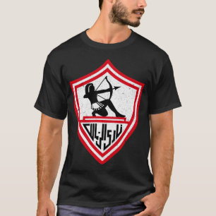 Zamalek Supporter Fan T-Shirt Egypt Egyptian Pullo