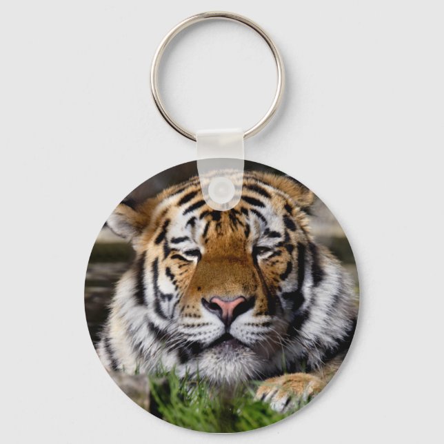 Zambar Tiger Keyring (Front)