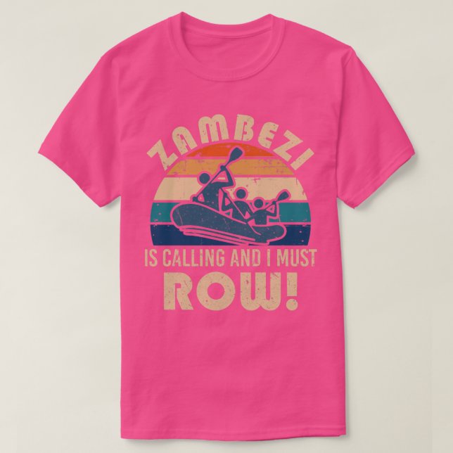 Zambezi rafting  T-Shirt (Design Front)