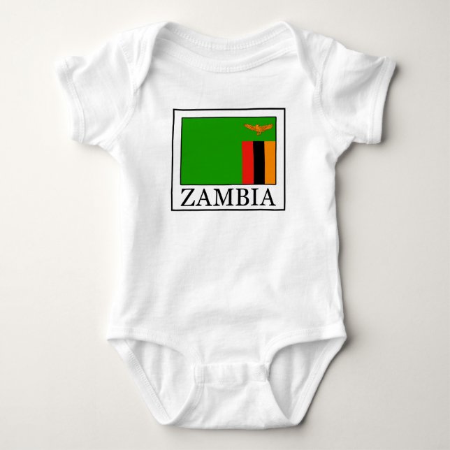 Zambia Baby Bodysuit (Front)
