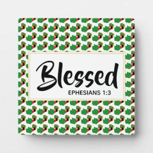 ZAMBIA Blessed Christian Scripture Ephesians Plaque
